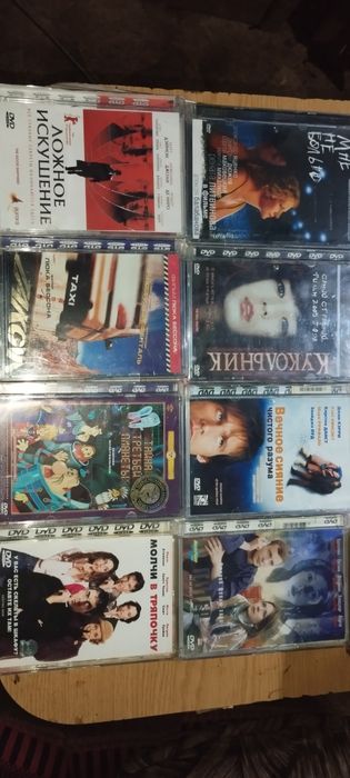 ДВД диски в стекле