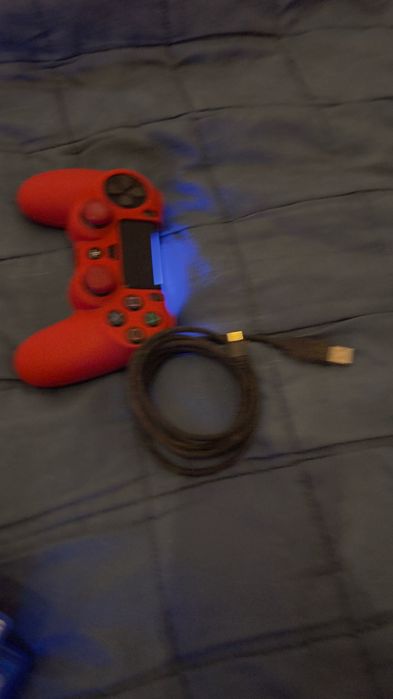 Comando ps4 com cabo