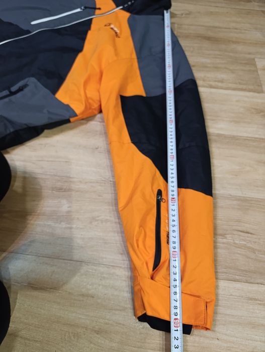 Новая лыжная куртка большой размер мужская курточка на флисе