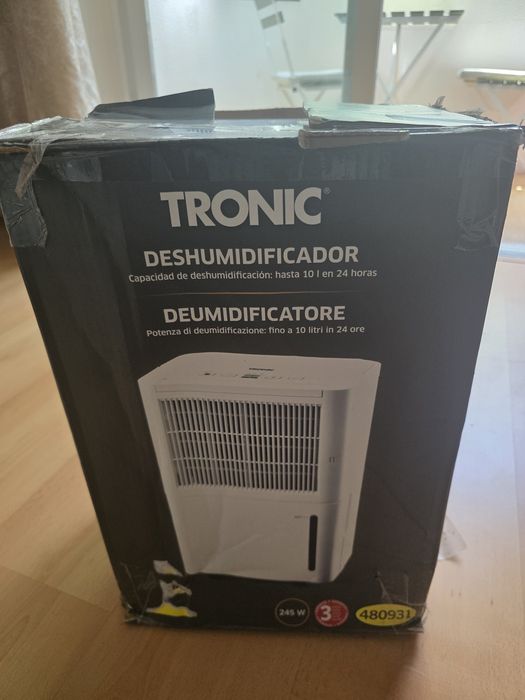 Desumidificador TRONIC 10L/24h – Como Novo