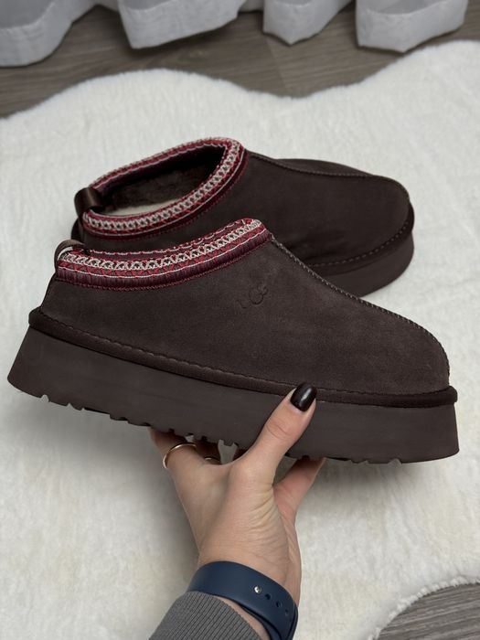 Черевики Уггі Ugg Taz шоколад угги tasman platform зима