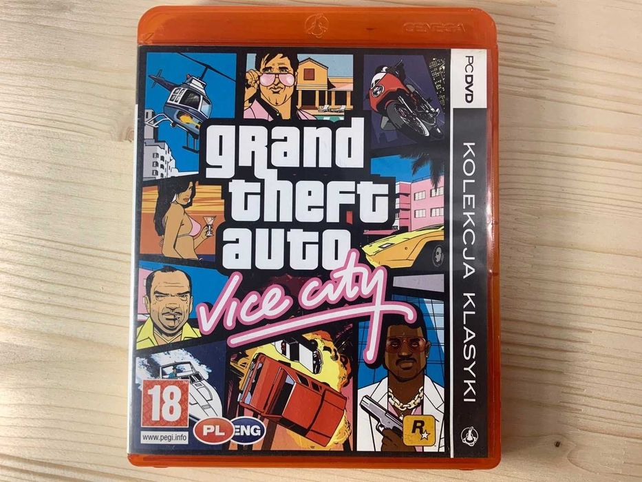 KOLEKCJA KLASYKI GTA VICE CITY pc, Grand theft auto pc, sklep Tychy