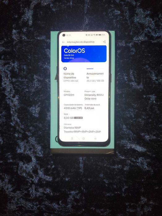OPPO A94 5G 128gb 8+4gbram