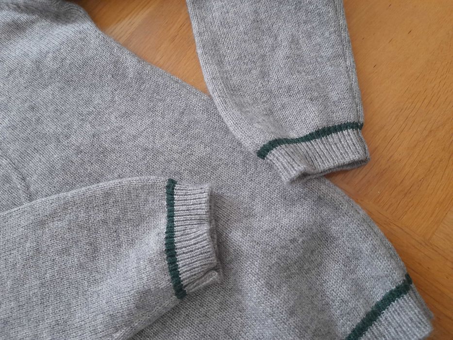 Tartine et Chocolat sweter szary 140 wełna