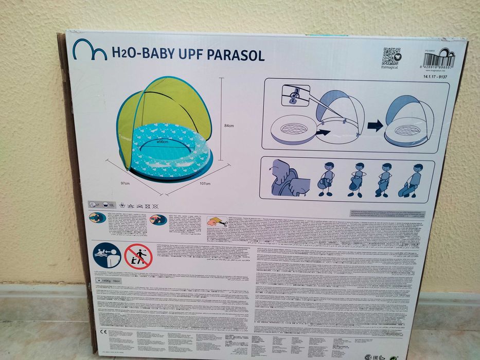 Piscina com parasol Imaginarium