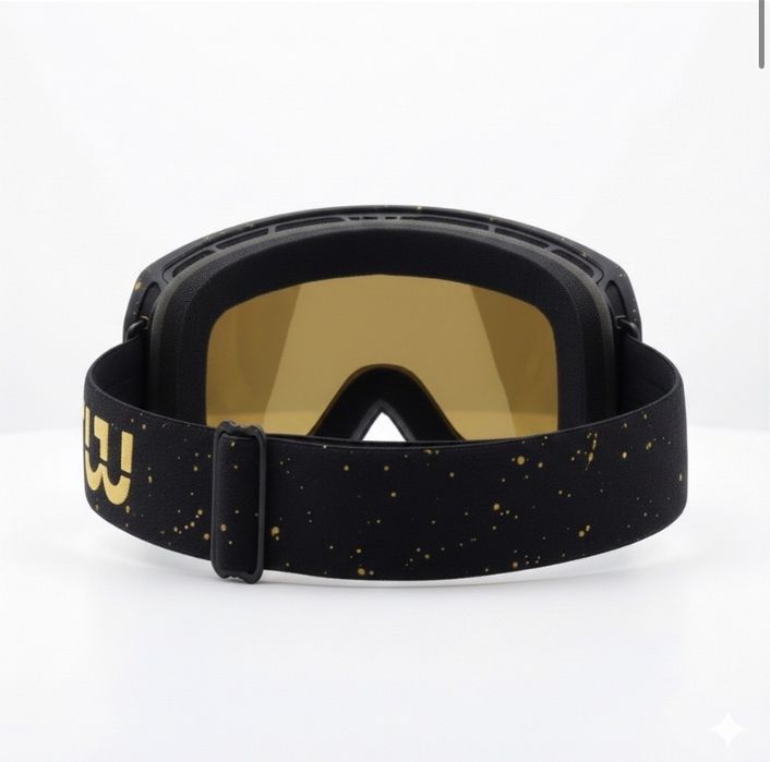 -64%!! Лижна маска Bolley Gold, лижні окуляри Не запотівають