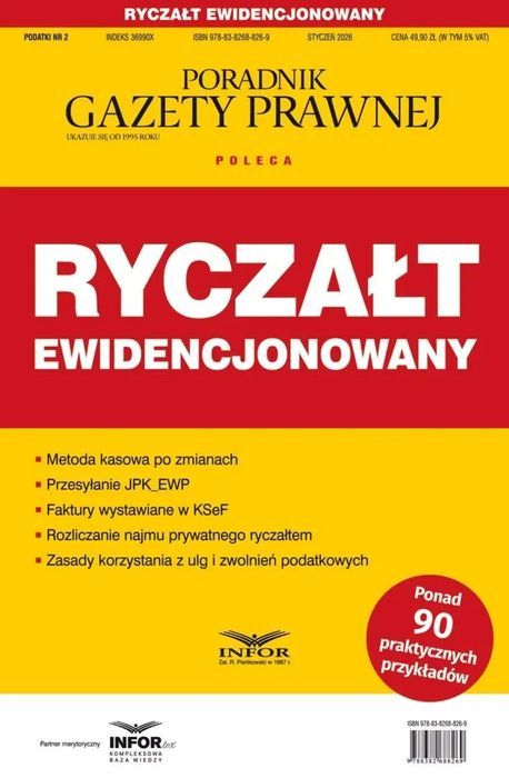 Ryczałt Ewidencjonowany Podatki 2/2026. Infor