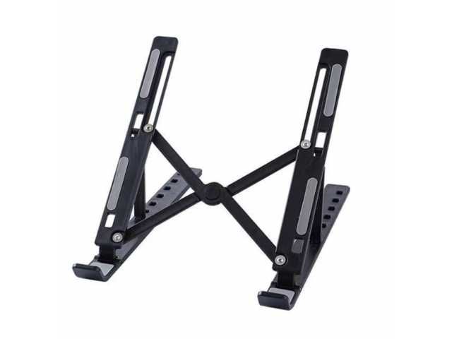 Podstawka pod lekki laptop, tablet, telefon CZARNA FA012