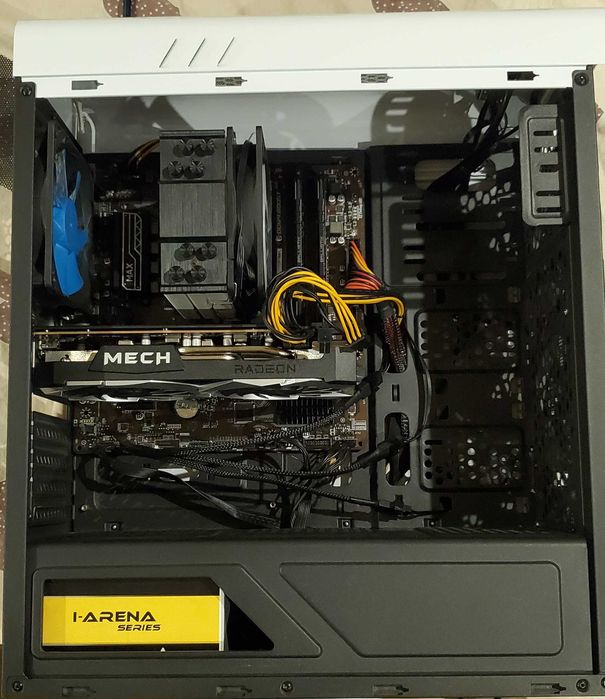 ПОТУЖНИЙ комп'ютер RX6650XT + Ryzen 5 5600X + 16GB ОЗУ + SSD и HDD