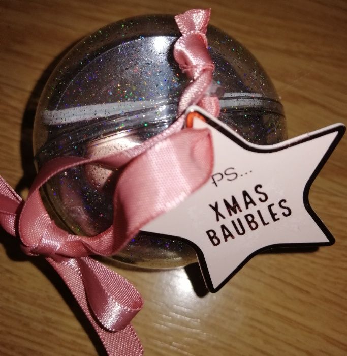 Bola de oferta com 2 mini verniz e lima para as unhas (Novo)_Rosa