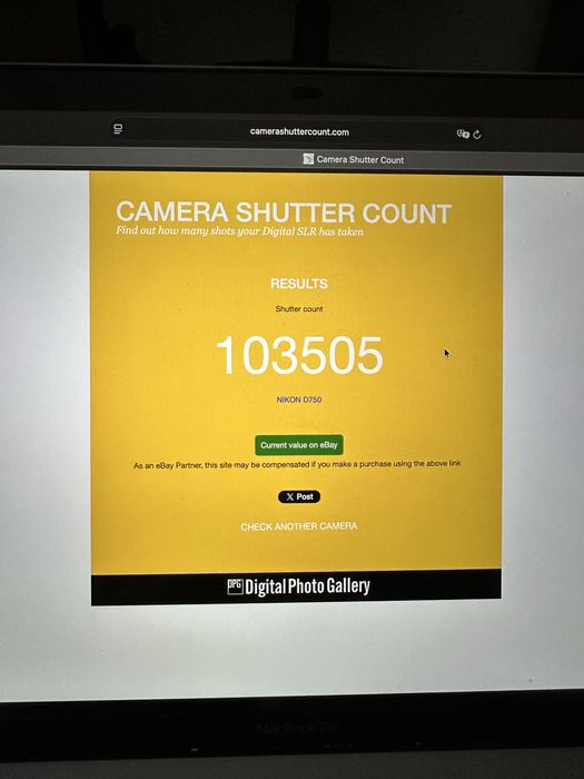 Фотоапарт Nikon d750