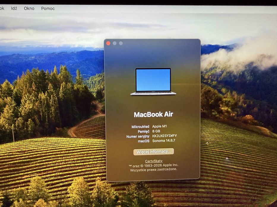 MacBook Air M1 A2337 Space Gray