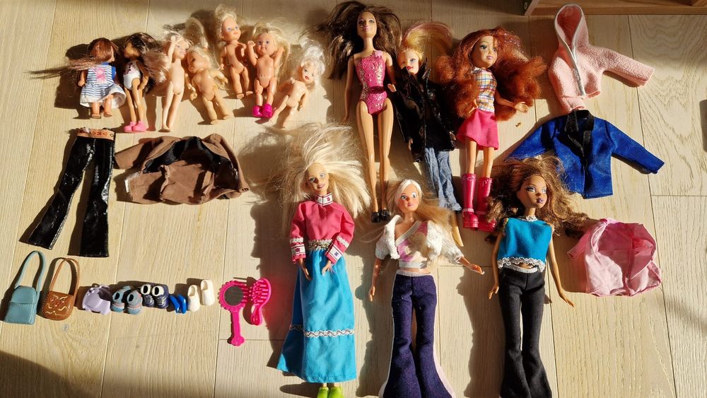 Zestaw lalek Barbie z akcesoriami