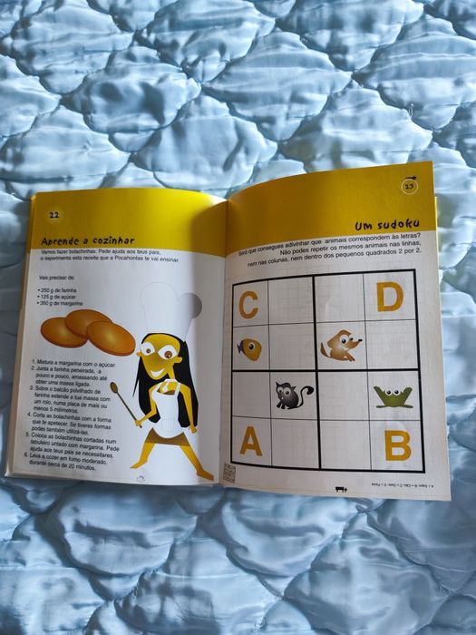 5 Livros didáticos: "Histórias para encantar e colorir"