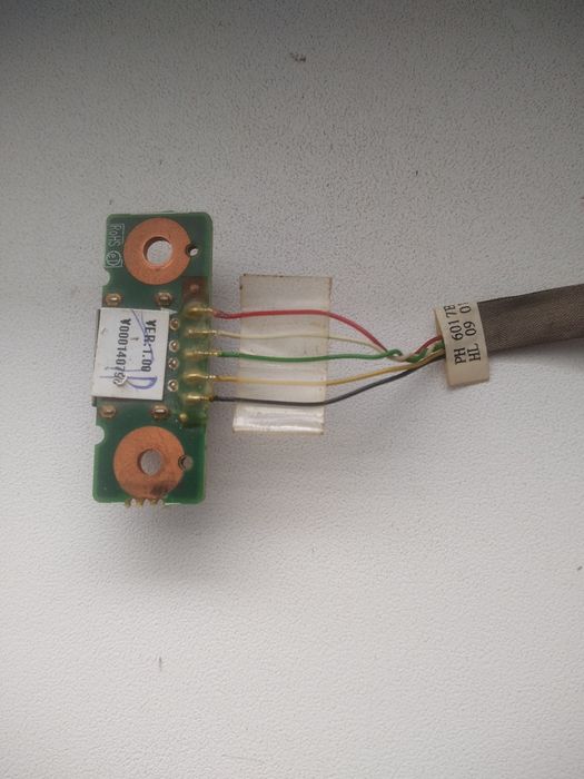 Sprawny moduł gniazda usb Toshiba satellite l 300