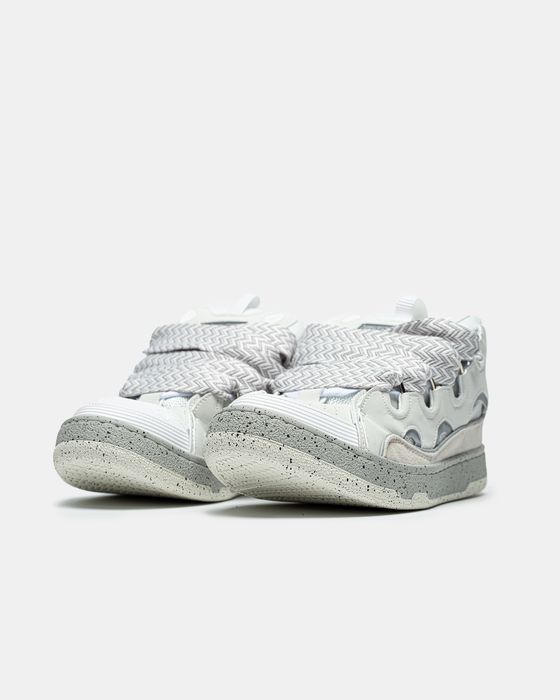 Кросівки Lanvin Curb White/Grey premium | Кроссовки чоловічі жіночі