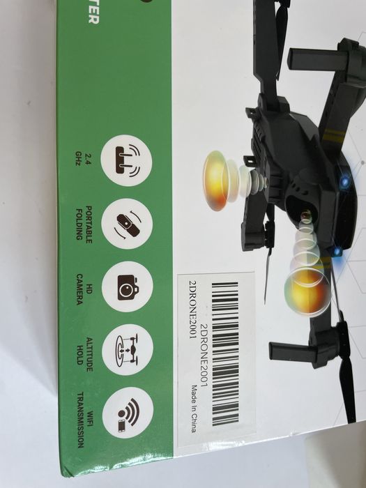 Drone novo na caixa 2 cameras