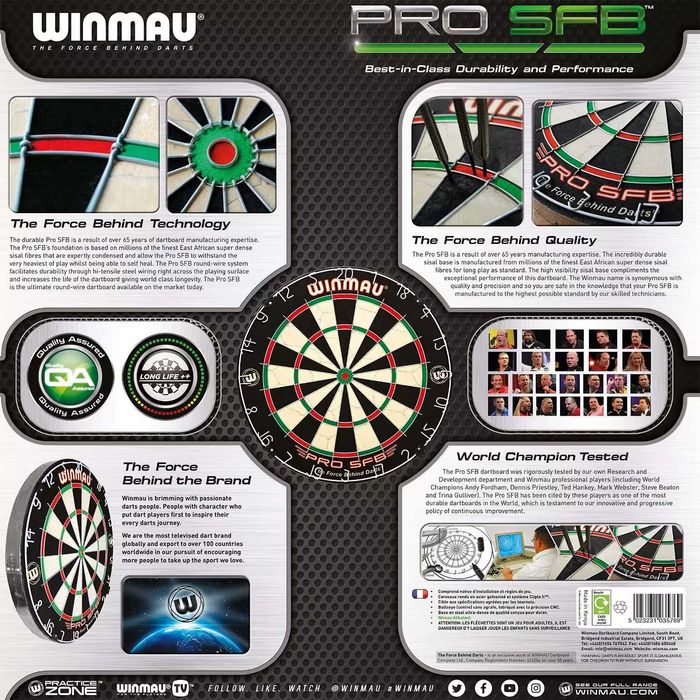 Tarcza do darta Winmau PRO SFB