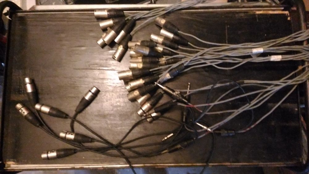 Cabo multipar com enroladeira