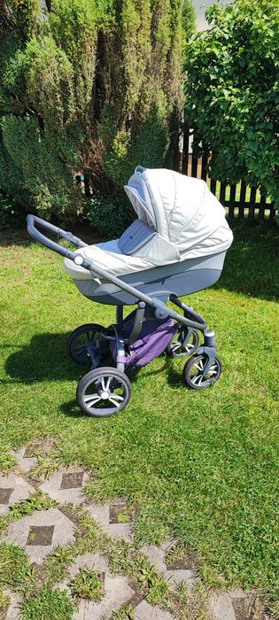 Wózek 2 w 1 Bebetto Holland Gondola ze spacerówką Tyłem i przodem