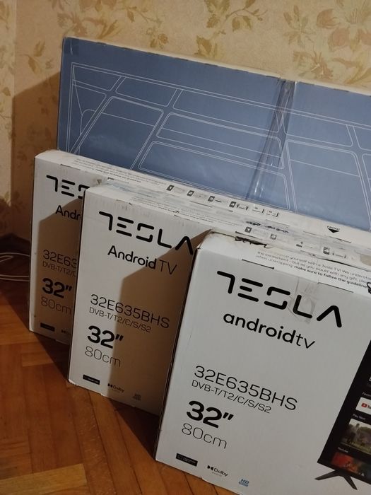Продам новый смарт телевизор Тесла 32 дюйма