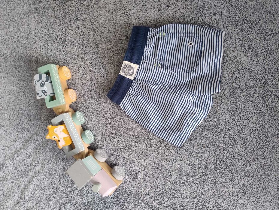 Kąpielówki w paski dla chłopca (Next)