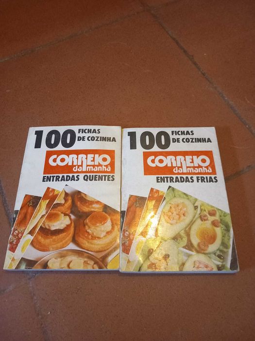 livros de cozinha