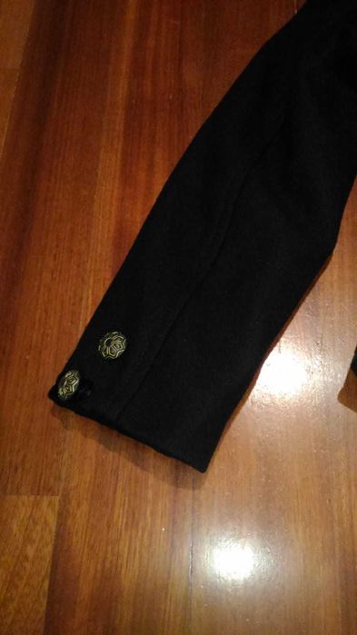 Casaco preto da marca Zara. Sem uso.