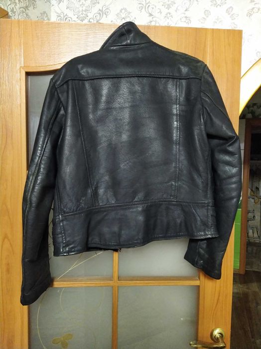Оригинальная косуха Genuine Cowhide Leather Jacket