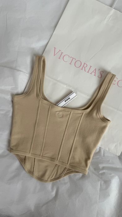 Gorsetowy top od Victoria's Secret