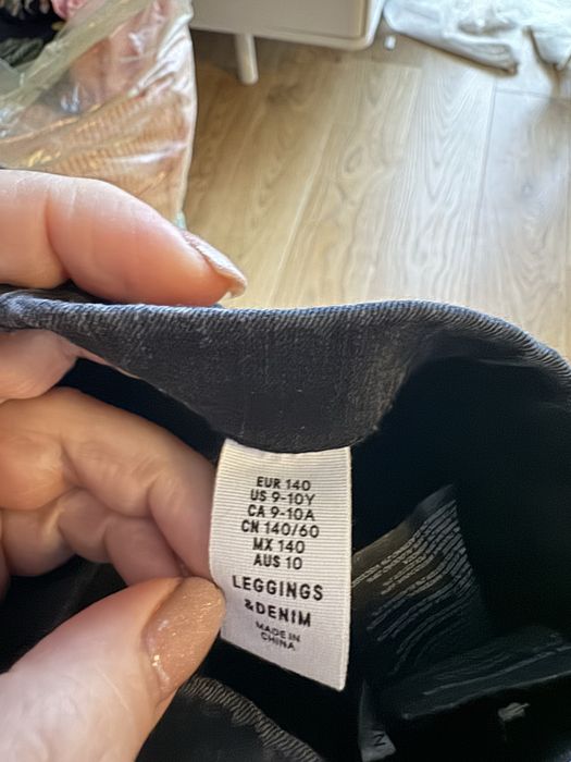 Spodnie marki H&M z kotkiem