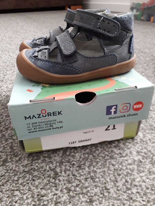 Sandałki Mazurek rozm. 21
