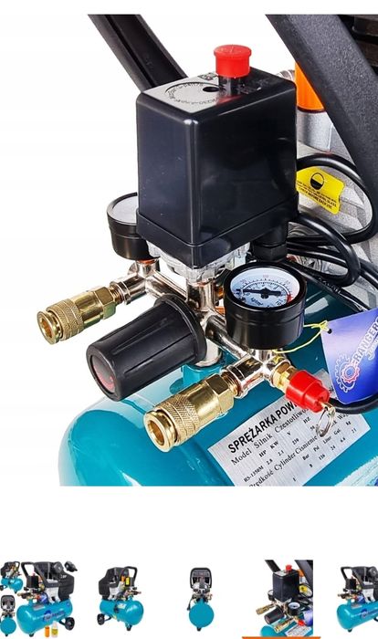Kompresor sprężarka 50l 210l na min  3.5kw