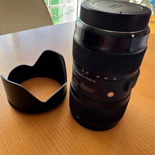Sigma 18-35 mm f/1,8 DC HSM - Objetiva para Canon (distância focal 18-35 mm, abertura f/1,8-16