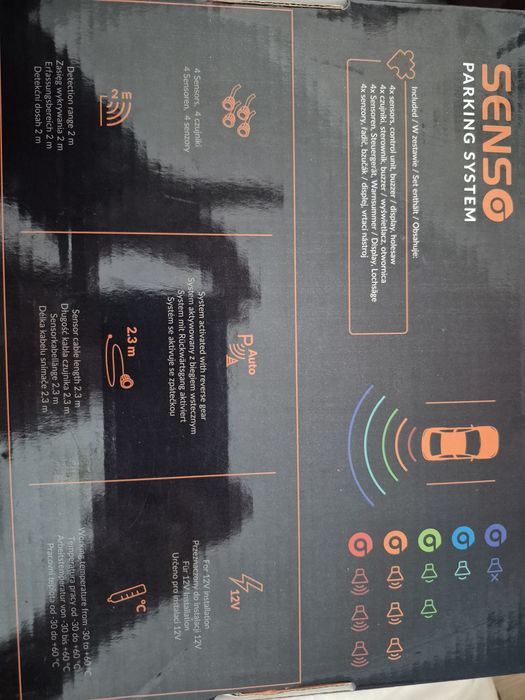 Czujniki parkowania/parking system