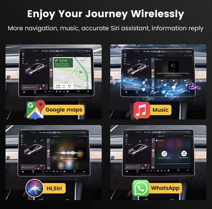 Carplay para Tesla
