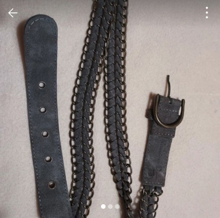 Cinto pele serrage massimo dutti