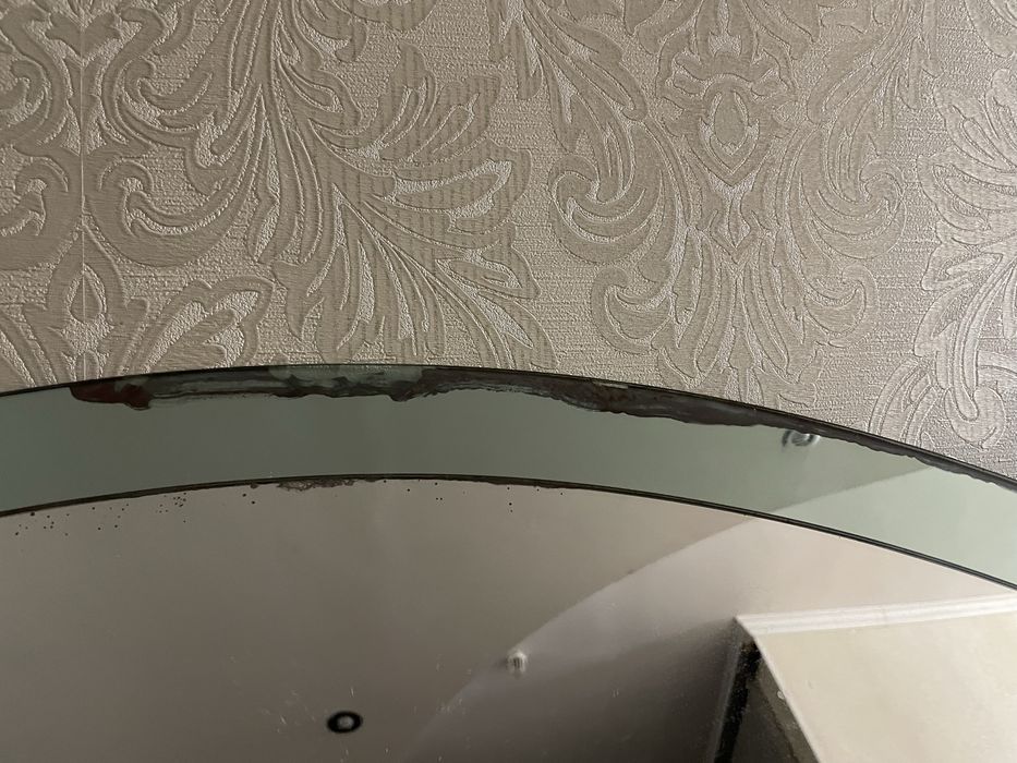 Дзеркало велике двошарове овальне