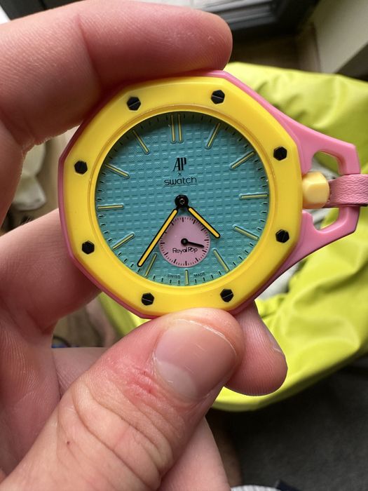 Zegarek AP x Swatch Otg Roz bez pudelka OKAZJA