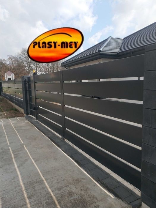 Sztachety metalowe profil 200x20 ogrodzeniowy ocynkowany panelowe