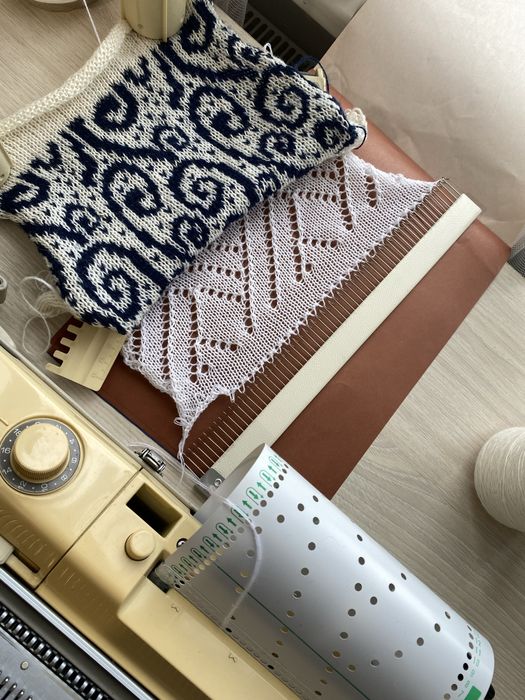 Brother kh-891 + kr-830 двохфонтурна вʼязальна машина (вязальна,бразер