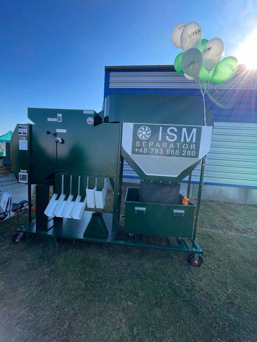 Separator aerodynamiczny ISM -10 CSC, wialnia, czyszczalnia