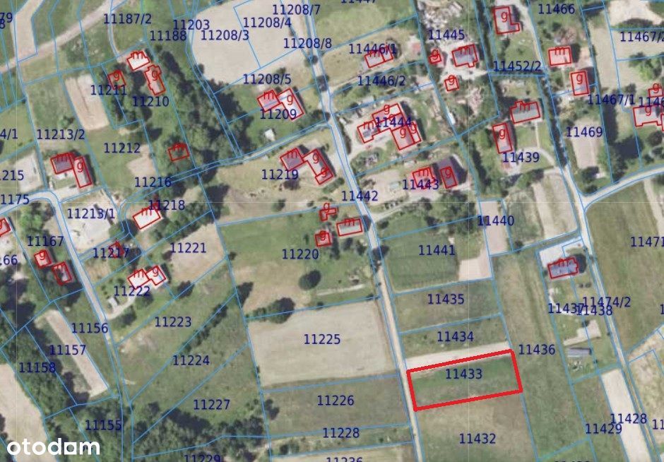 Działka budowlana / WZ Domaradz pow. 15a