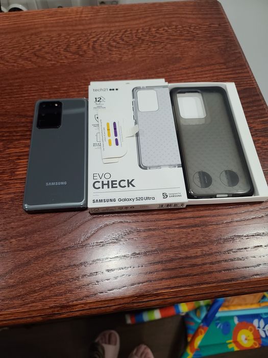 Samsung Galaxy S20 Ultra 12/128GB +eSim, +чохол Tech21