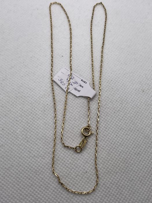 Złoty Łańcuszek pr.585 2,4g 50cm