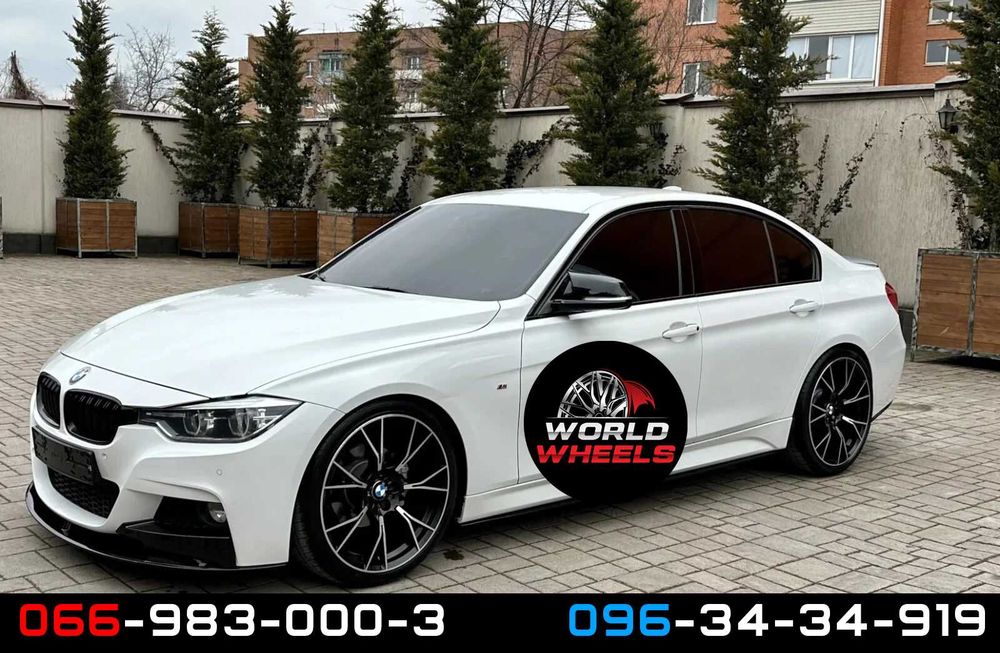 Диски R19 5x120 BMW F30 F32 F10 F11 F01 F06 F25 E46 E90 E92 разноширокие 789 стиль