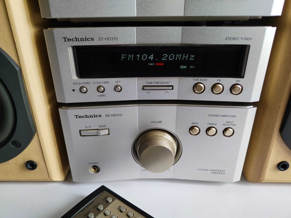 Wieża Technics SE-HD310 z kolumnami