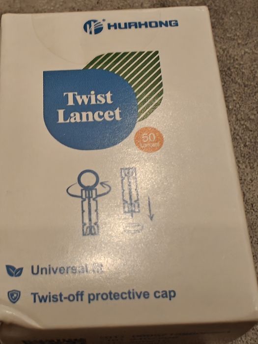 Glukometr nowy i 50 pasków w zestawie