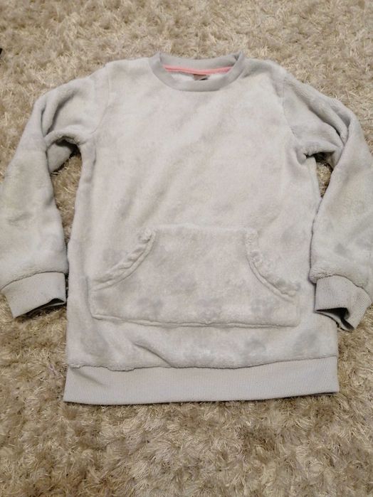 Ciepła bluza dla dziewczynki 122