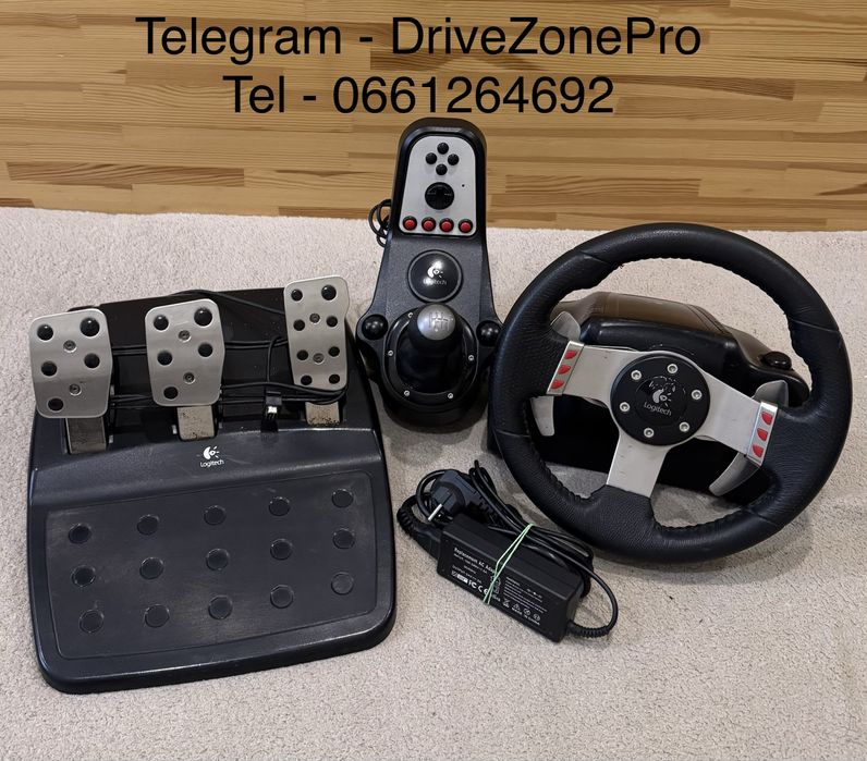 Хороший стан! Ігровий комплект Logitech g27 + shifter